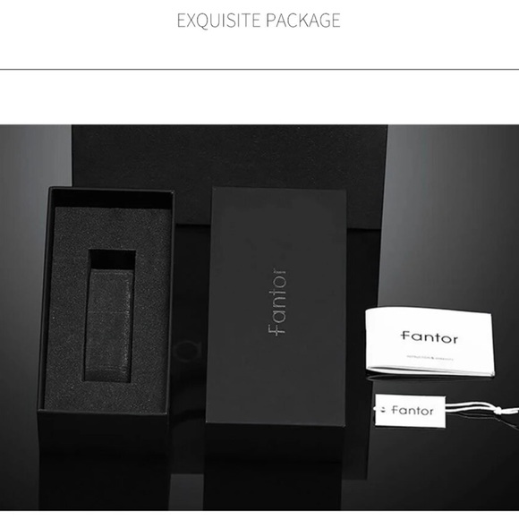 Designer Watch-Fantor Woman Luxury Leather Wrist Watch Chronograph Quartz, Black - Picture 13 of 13